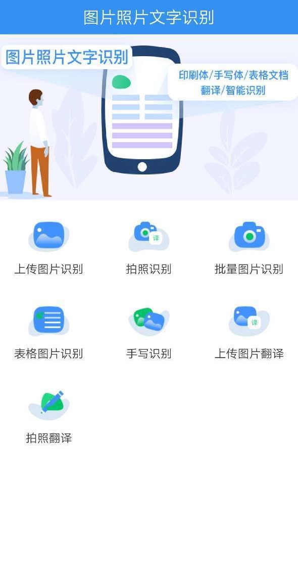 图片照片文字识别截图