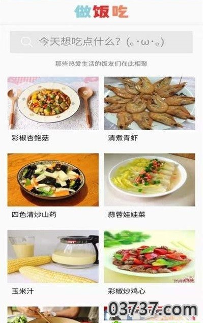 做饭吃截图