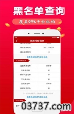 征信查询截图