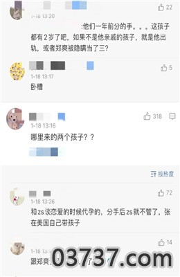 郑爽张恒孩子出生证明图片截图