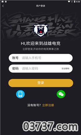 战雄电竞app截图