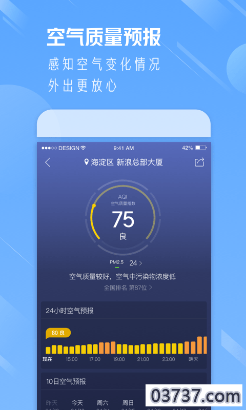 天气通1.0截图