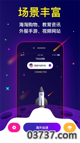 纸飞机ssr加速器截图