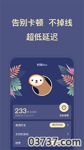 树懒acc加速器1.0截图