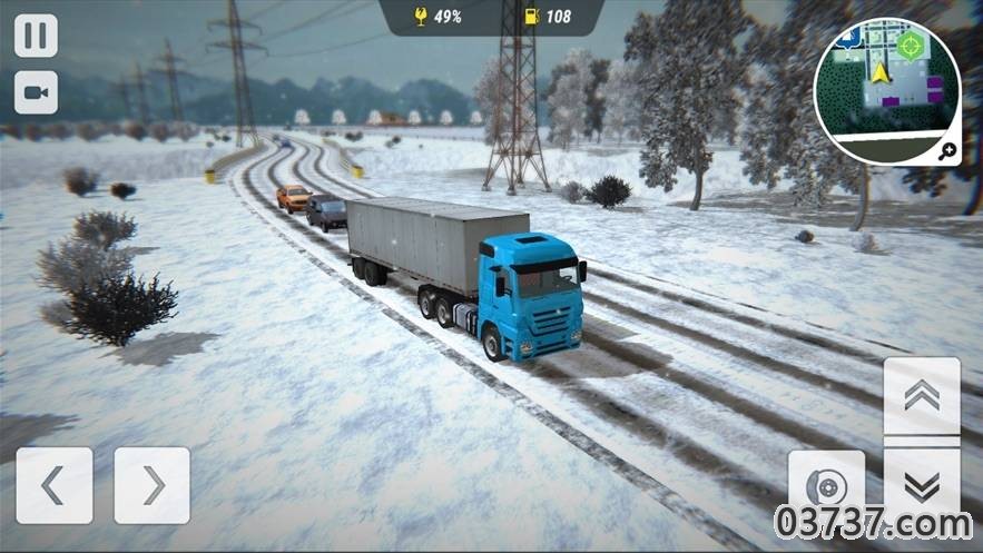冬季卡车驾驶员模拟器截图