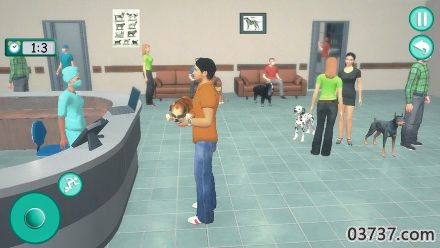 虚拟宠物护理医院模拟中文版截图