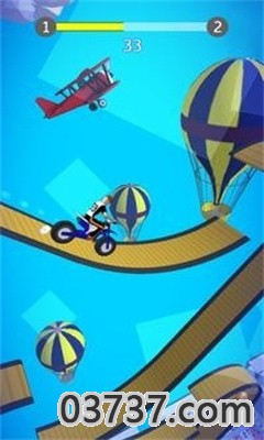 摩托车飞跃竞技游戏截图
