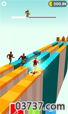 奥林匹克跑步竞赛3D游戏截图
