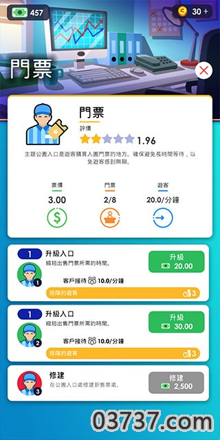 闲置主题公园大亨正式版截图